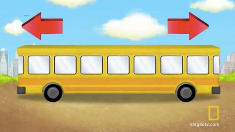 تحدى قوة تركيزك وحاول حل هذا اللغز: في أي اتجاه يسير الباص؟